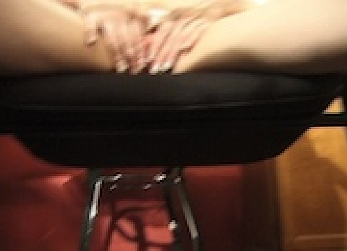 Samantha Plays with a Huge Dildo
