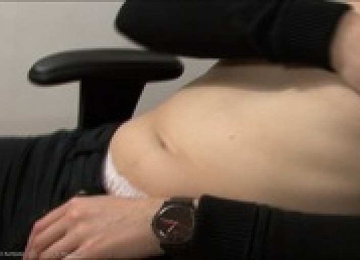 Heather Bends Over and Fingers Herself